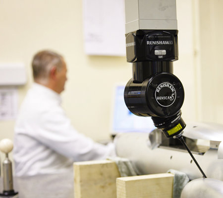 Ferranti Merlin 1100 CMM With Revo 5 Axis scanning head using Renishaw MODUS™ software