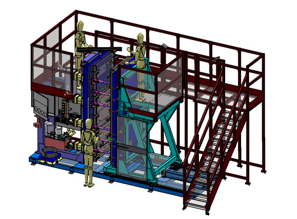 Bespoke Composite Blade Moulding Machine