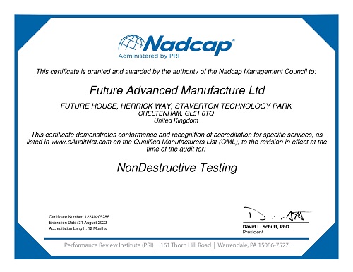 Nadcap - NonDestructive Testing